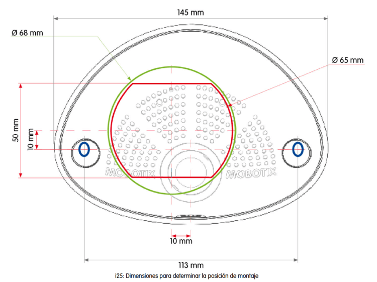 Dimensiones Kit Empotrar I25
